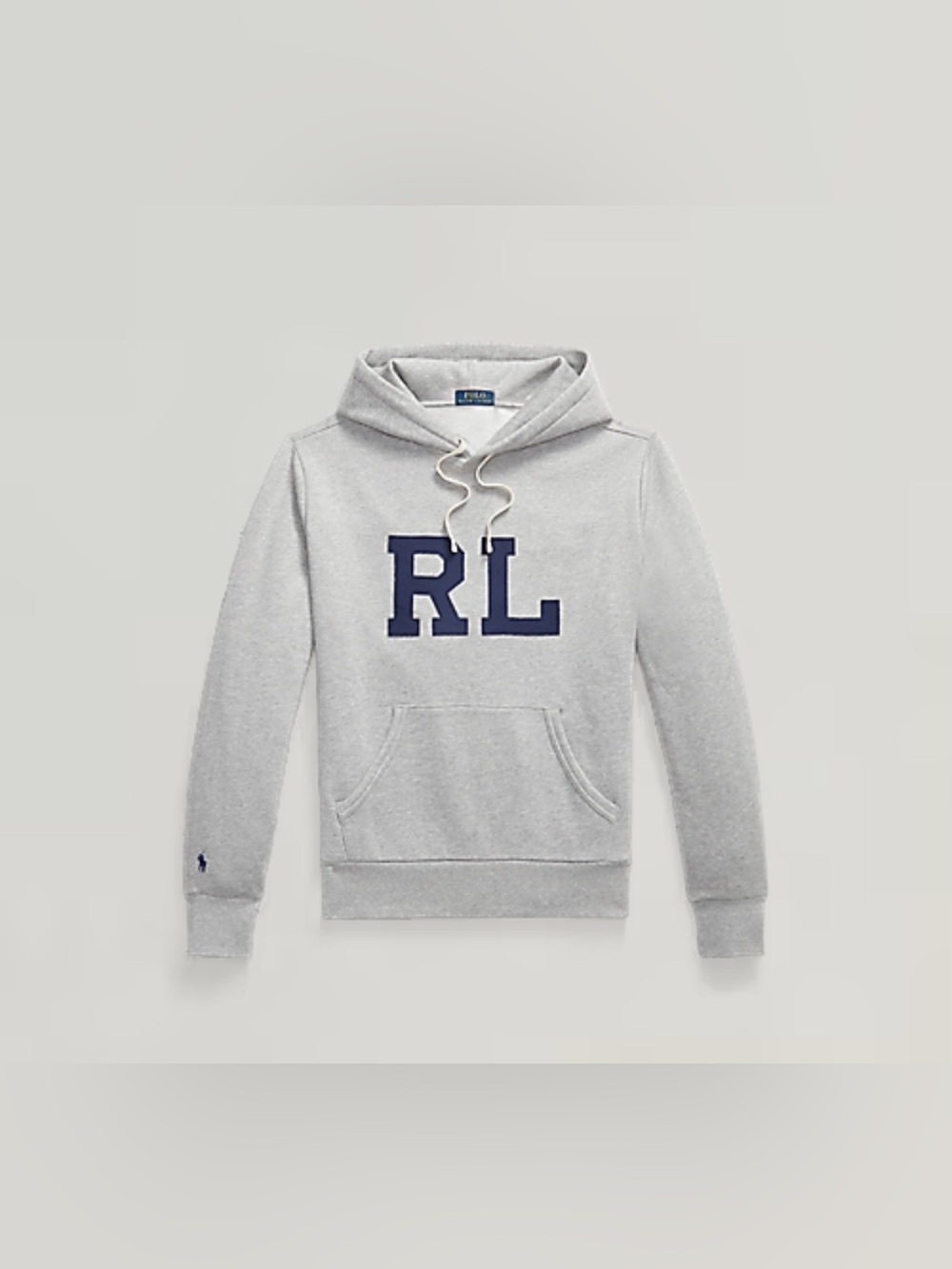 Polo Ralph Lauren Men’s RL Lightweight Fleece Hoodie Gray Sz Large NWT